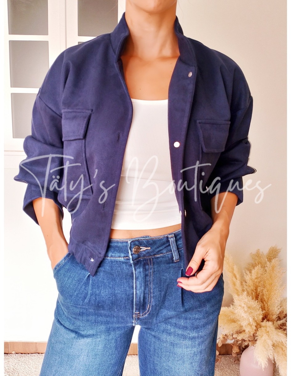 Cazadora antelina suave | Täty's Boutiques - Grupo Puerto Gragera