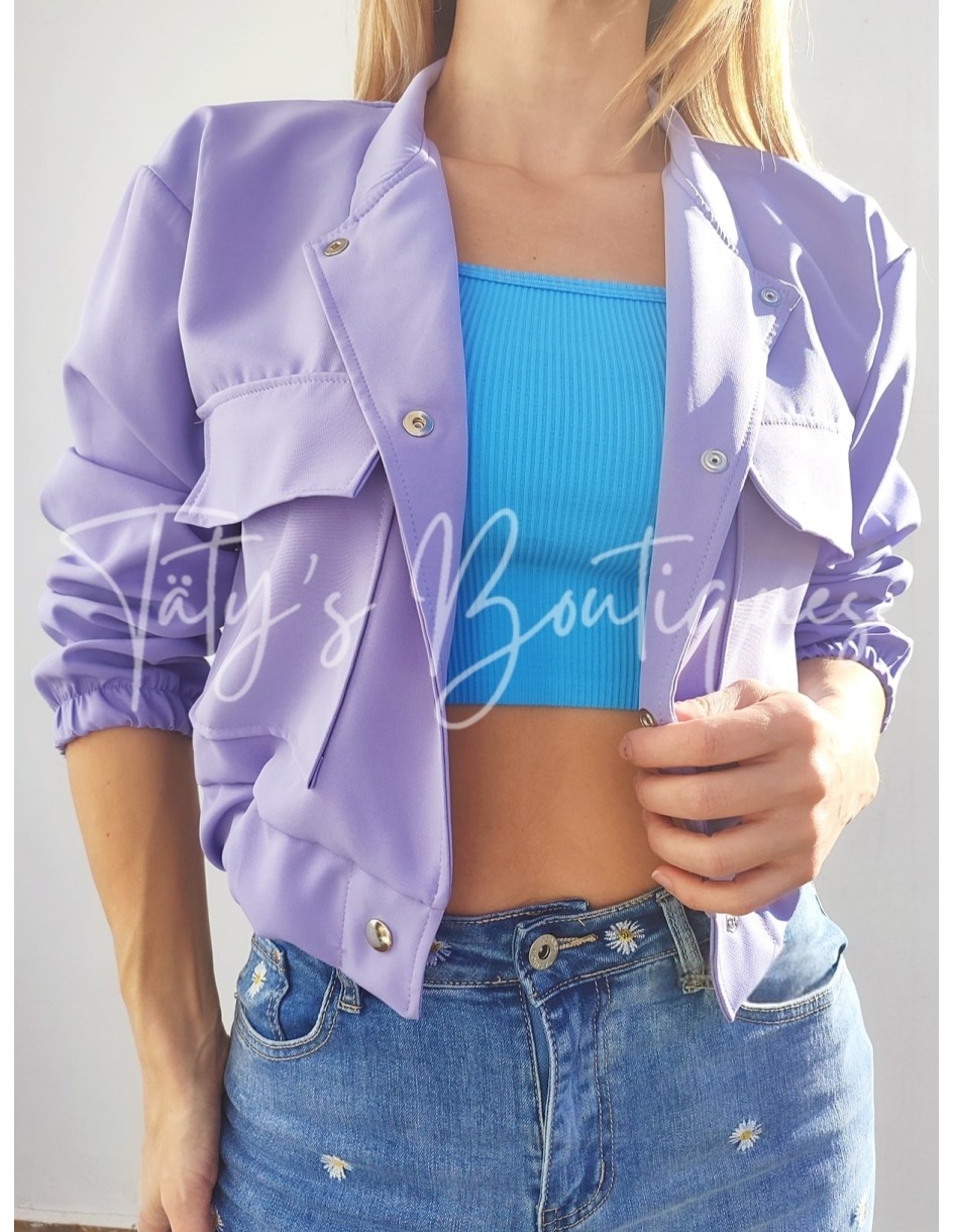 Bomber bolsillos solapa | Täty's Boutiques - Grupo Puerto Gragera