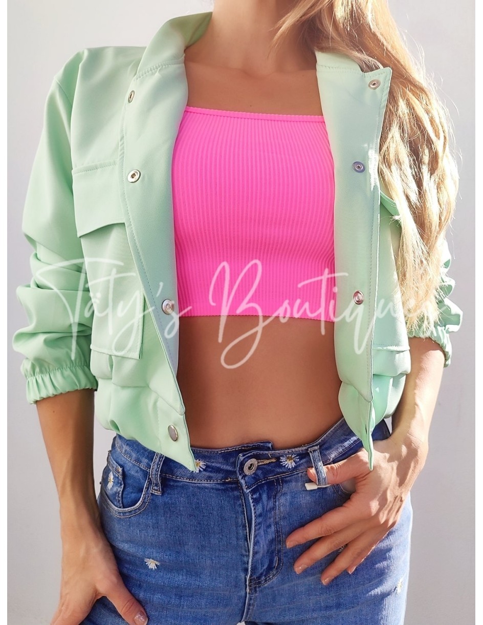 Bomber bolsillos solapa | Täty's Boutiques - Grupo Puerto Gragera