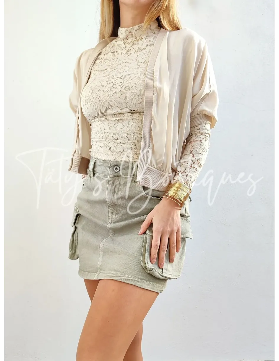 Bomber satinada | Täty's Boutiques - Grupo Puerto Gragera