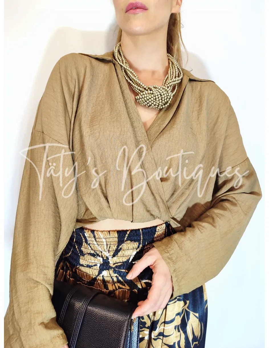 Blusa bolero manga larga | Täty's Boutiques - Grupo Puerto Gragera