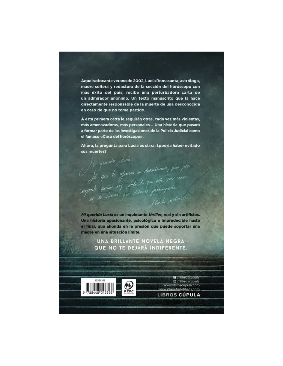 Mi querida Lucía - Edición Coleccionista - Cantos tintados | Librería Puerto Gragera