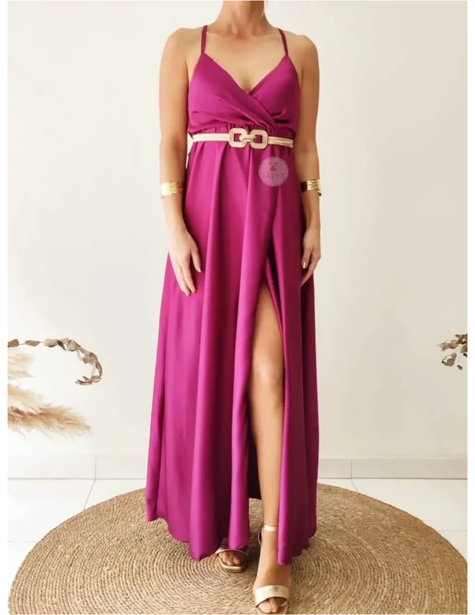 Vestido Raso Buganvilla | Täty's Boutiques - Grupo Puerto Gragera